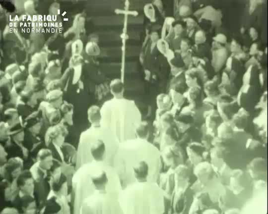 1951, pèlerinage au Mont-Saint-Michel
